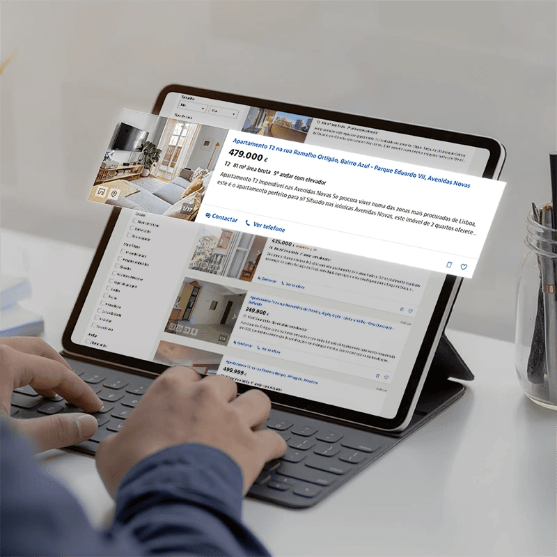 Destaque em sites imobiliários