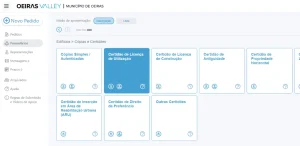 Portal Município Oeiras para serviços de Urbanismo